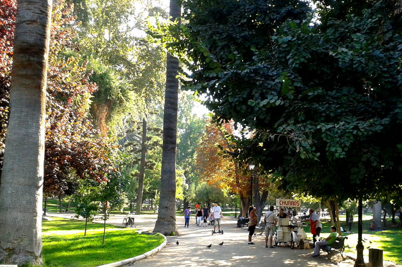 Tipps schoene Parks in Santiago de Chile 