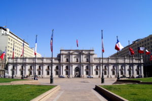 Der Praesidentenpalast von Santiago de Chile Tipp