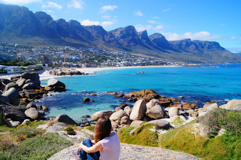 Kapstadt Tipps der schoenste Strand der STadt Camps Bay Beach