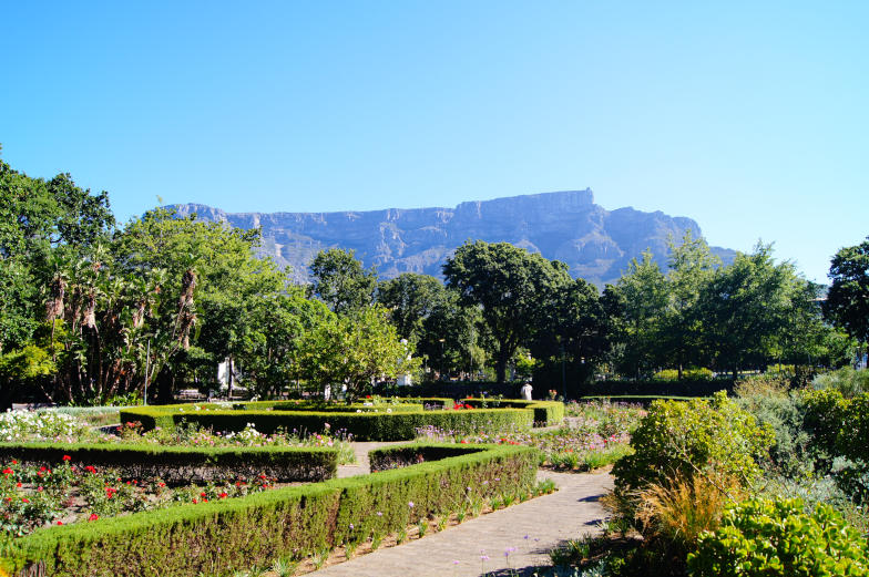 Kapstadt Tipps Companys Garden Rosengarten und Tafelberg