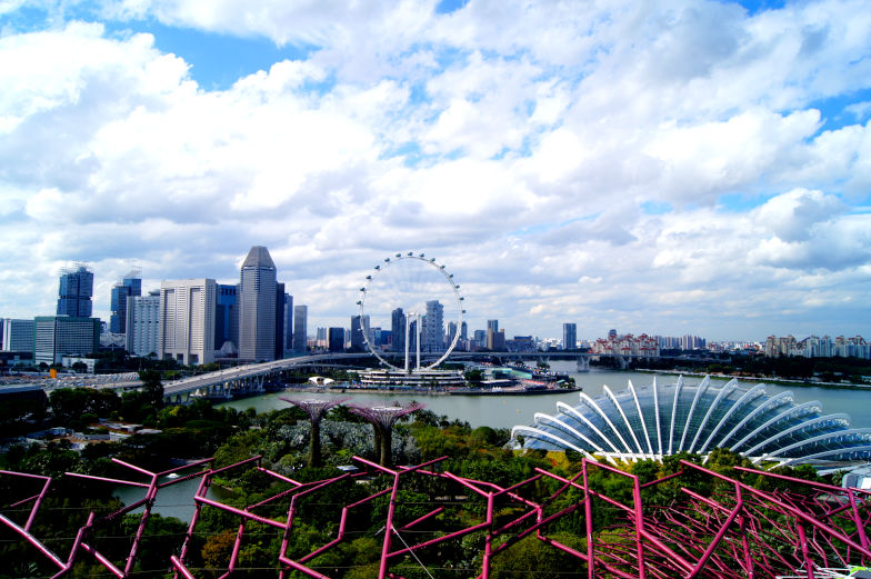 Hoechste Aussichtsplattform Gardens by the Bay