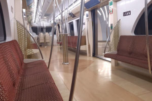 Doha hat ein modernes Metro Nezt