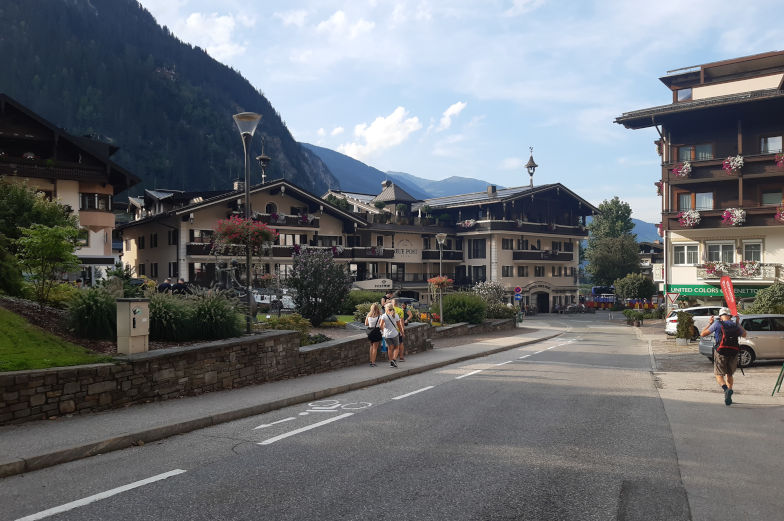 Hotel Tipps Mayrhofen während Alpenueberquerung